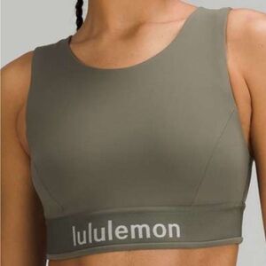 Lululemon Everlux High Neck Sports Bra with Keyhole Back